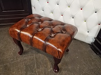 Hocker chesterfield, king, goud - afbeelding 2 van  3