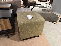 Hocker, groen/geel - afbeelding 2 van  4