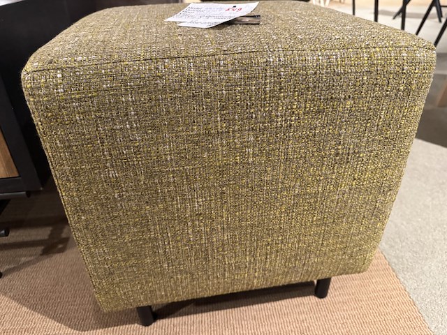 Hocker, groen/geel - afbeelding 4 van  4