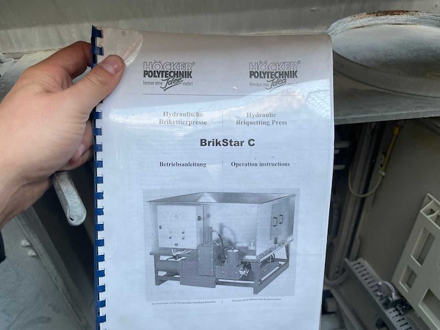 Höcker polytechnik - 2010 - brikstar c 3-19-l - brikettenpers - afbeelding 17 van  18