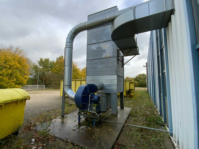 Höcker polytechnik filterafzuiginstallatie met blower - afbeelding 3 van  7