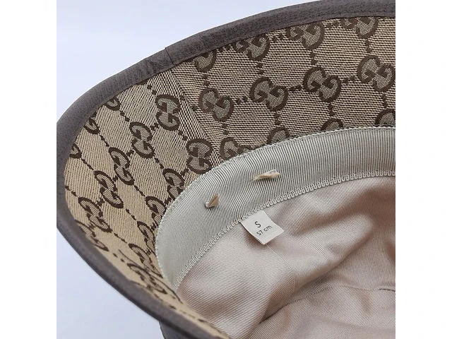 Hoed, maat s (57 cm), gucci - afbeelding 8 van  9