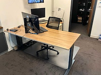 Hoek bureau (2x) - afbeelding 6 van  11