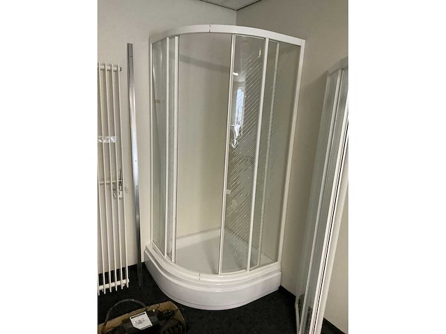 Hoek douchecabine halfrond - afbeelding 2 van  3