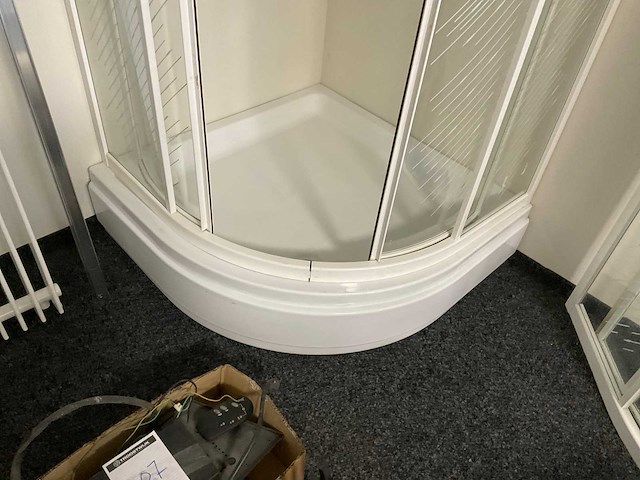 Hoek douchecabine halfrond - afbeelding 3 van  3