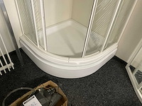 Hoek douchecabine halfrond - afbeelding 3 van  3