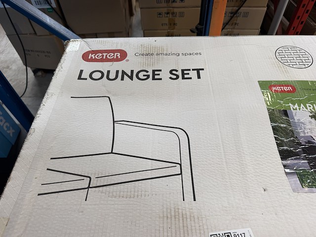 Hoek loungeset, keter, marie - afbeelding 2 van  5