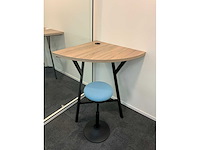 Hoek werkplek met ergonomische mymobilis werkkruk - afbeelding 4 van  6
