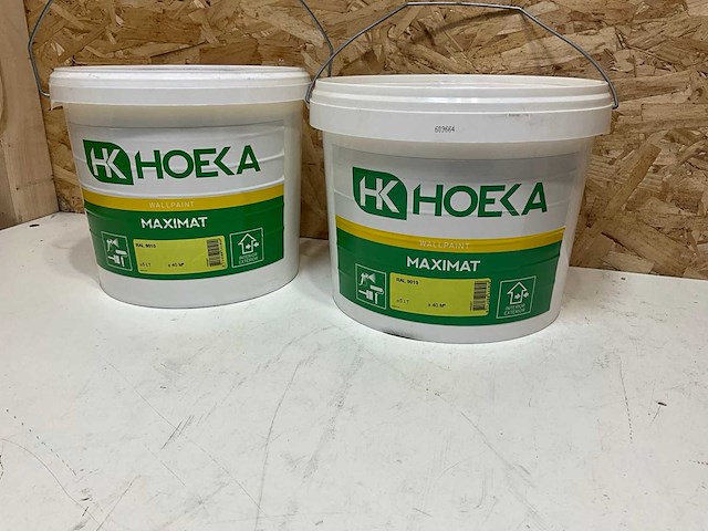 Hoeka maximat muurverf 5l (2x) - afbeelding 2 van  4