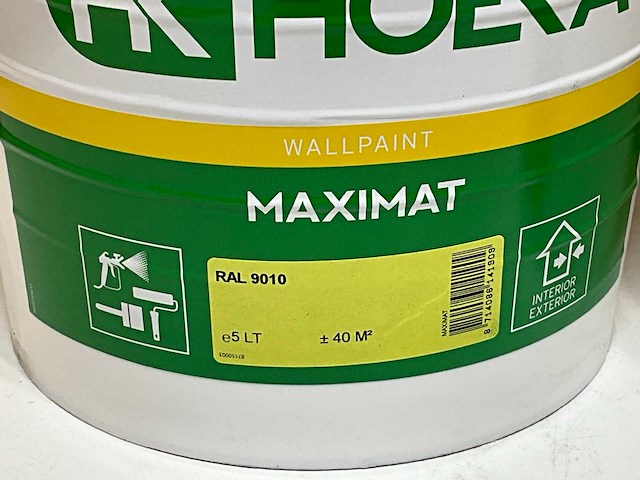 Hoeka maximat muurverf 5l (2x) - afbeelding 4 van  4