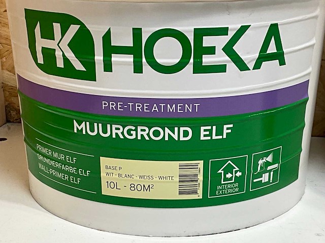 Hoeka muurgrondverf 10l (2x) - afbeelding 4 van  4