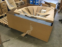 Hoekbad 120x120 cm, cora 120, 800945, wit - afbeelding 6 van  7