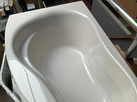 Hoekbad 155x95x50 cm pergamon - afbeelding 3 van  5