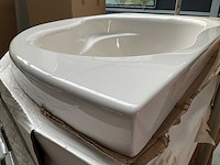 Hoekbad 155x95x50 cm pergamon - afbeelding 6 van  7