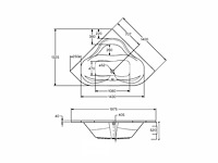 Hoekbad jesslin - afbeelding 4 van  4
