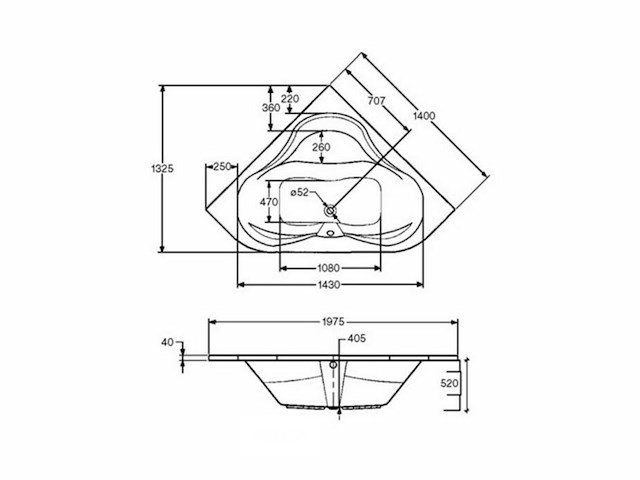 Hoekbad jesslin - afbeelding 4 van  4