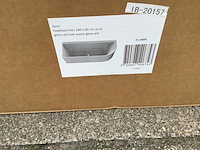 Hoekbad links 180x80 cm wb, 21.3668, glans wit - afbeelding 4 van  9