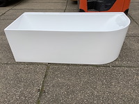 Hoekbad links 180x80 cm wb, 21.3668, glans wit - afbeelding 6 van  9