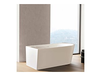 Hoekbad links 180x80x58 cm, aloni, wit - afbeelding 1 van  6