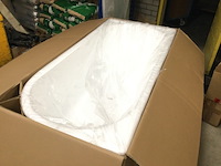 Hoekbad links 180x80x58 cm, aloni, wit - afbeelding 2 van  6