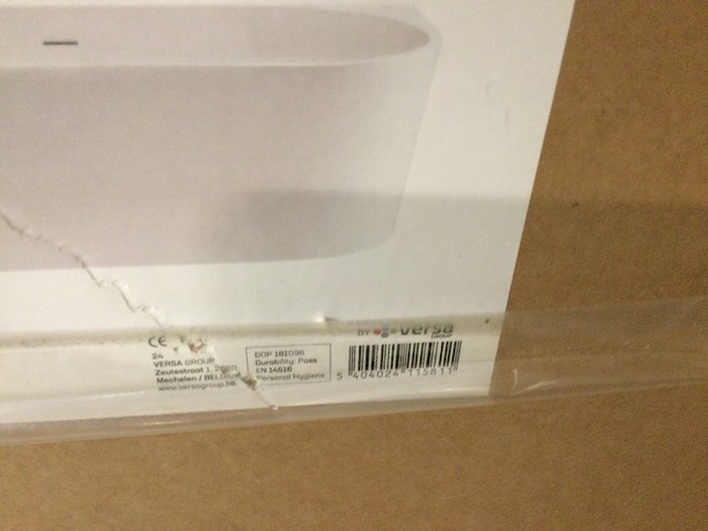 Hoekbad links 180x80x58 cm, aloni, wit - afbeelding 4 van  6