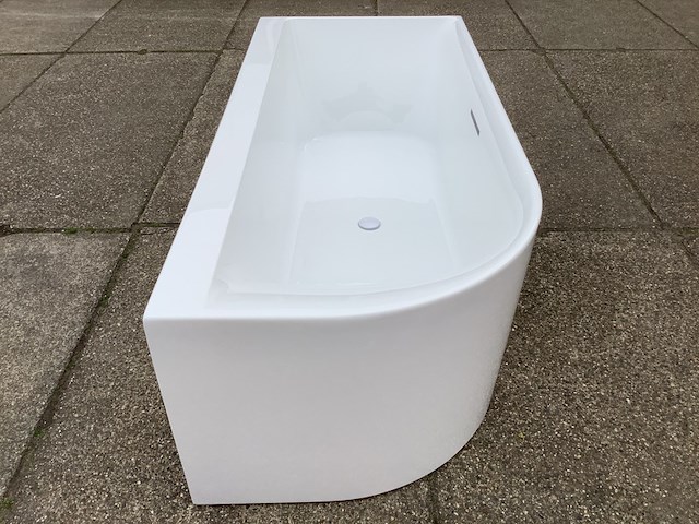Hoekbad rechts 180x80 cm wb, 21.3673, wit - afbeelding 5 van  8