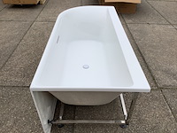 Hoekbad rechts 180x80 cm wb, 21.3673, wit - afbeelding 7 van  8