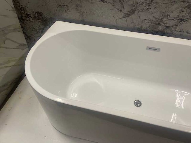 Hoekbad rechts, karo, 64.0004, wit - afbeelding 3 van  3