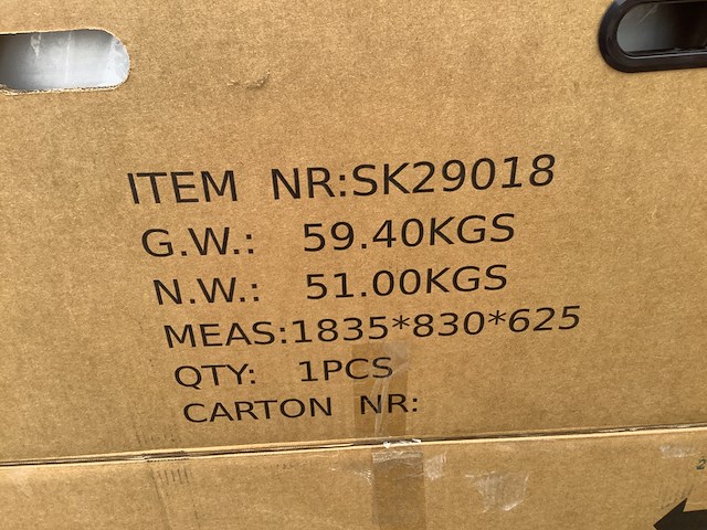 Hoekbad rehts lila, sk 29018, glans wit - afbeelding 4 van  8