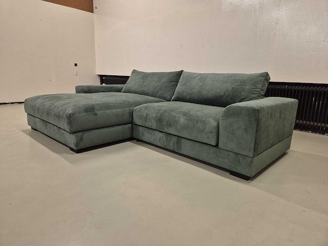 Hoekbank - nola - ribcord - sofa - afbeelding 1 van  5