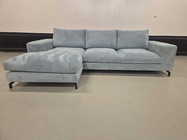 Hoekbank - shadow - ribcord - sofa - afbeelding 1 van  8