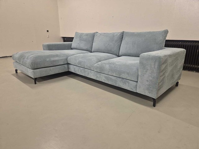 Hoekbank - shadow - ribcord - sofa - afbeelding 2 van  8