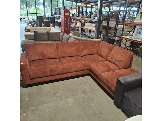 Hoekbank 275x210 cm, rood, 2026 - afbeelding 2 van  8