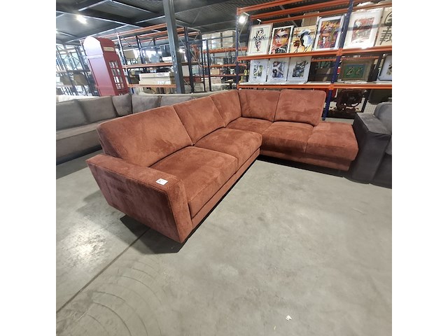 Hoekbank 275x210 cm, rood, 2026 - afbeelding 4 van  8