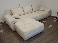 Hoekbank beige - afbeelding 1 van  7