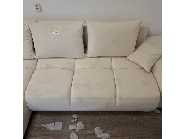 Hoekbank beige - afbeelding 6 van  7