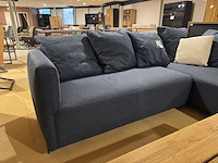 Hoekbank, blauw - afbeelding 3 van  5