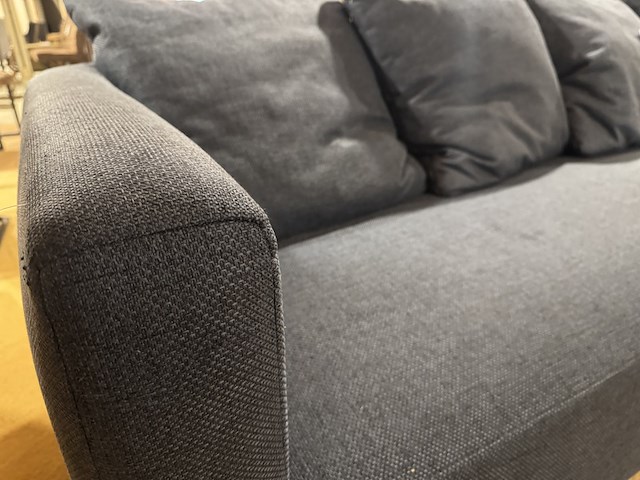 Hoekbank, blauw - afbeelding 4 van  5