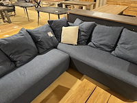 Hoekbank, blauw - afbeelding 5 van  5