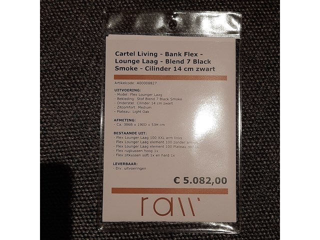 Hoekbank cartel living, flex - afbeelding 3 van  10