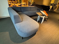 Hoekbank cartel living, pom, royal blue - afbeelding 5 van  6