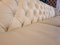 Hoekbank chesterfield, acme, creme - afbeelding 4 van  9