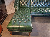 Hoekbank chesterfield, acme, groen - afbeelding 2 van  5