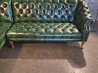 Hoekbank chesterfield, acme, groen - afbeelding 5 van  5