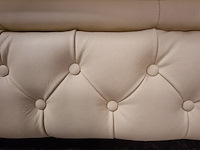 Hoekbank chesterfield, brighton, creme - afbeelding 10 van  12