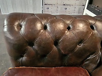 Hoekbank chesterfield, chesterfield, bruin - afbeelding 8 van  11