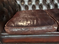 Hoekbank chesterfield, chesterfield, bruin - afbeelding 9 van  11