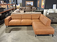 Hoekbank, cognac, 2024 - afbeelding 3 van  5