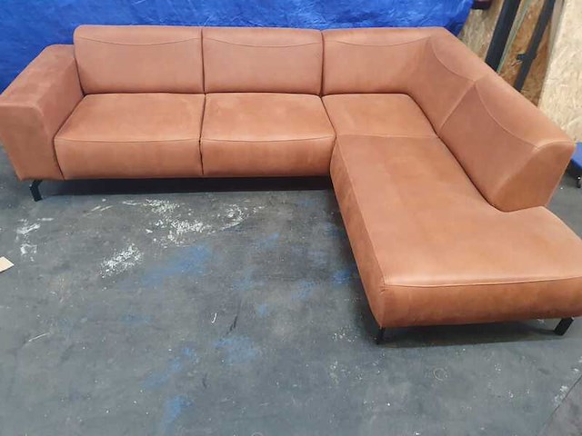 Hoekbank, cognac, 2024 - afbeelding 4 van  5