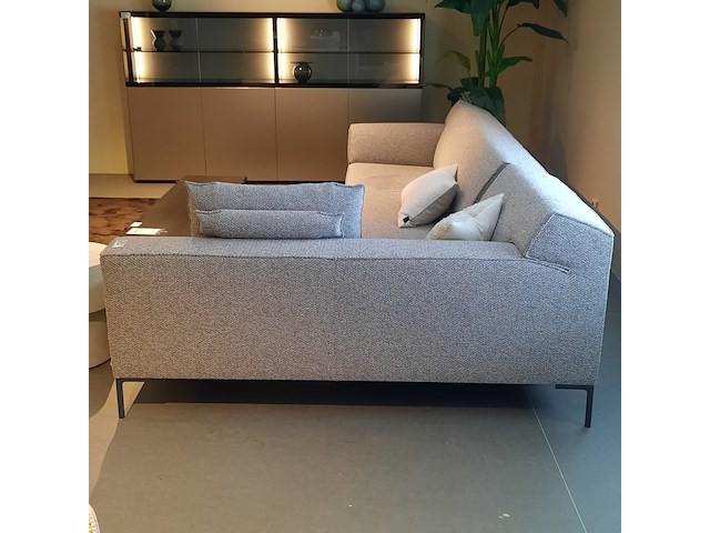 Hoekbank design on stock, bloq, mist/coal - afbeelding 3 van  12